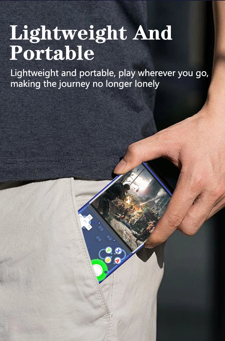 2025 R36 Ultra Open Source R36S Video Game Console Linux System 4.0 Inch IPS Screen  Portable Pocket Video Player 64G best Games