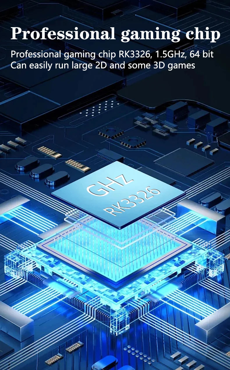 2025 R36 Ultra Open Source R36S Video Game Console Linux System 4.0 Inch IPS Screen  Portable Pocket Video Player 64G best Games